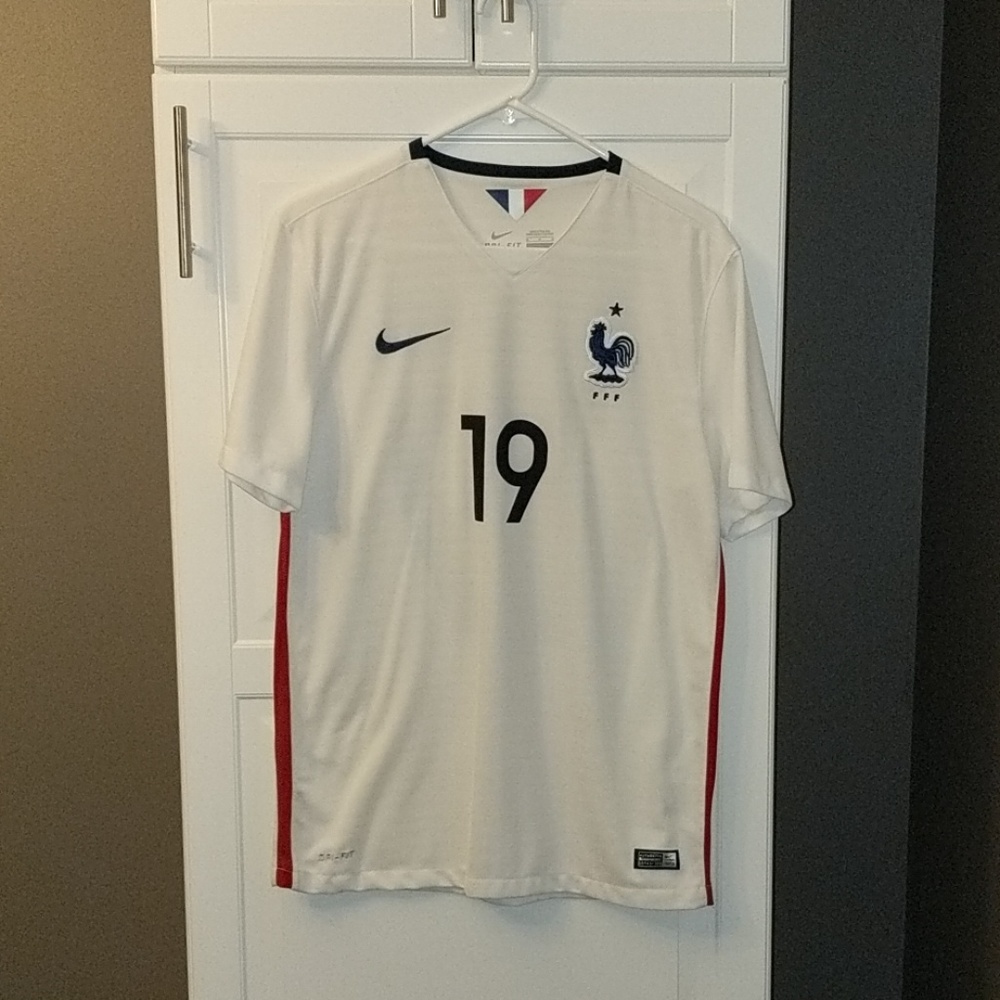 Pogba France Nike soccer futbol jersey 2015